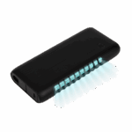 Внешний аккумулятор с встроенной УФ лампой Uno 6000 mAh, черный