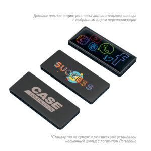 Бизнес рюкзак Taller  с USB разъемом, черный — изображение 7