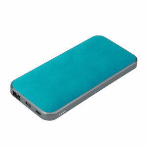 Внешний аккумулятор In Velour 10000 mAh, бирюзовый