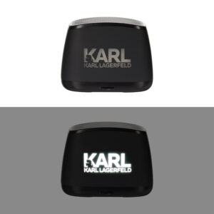 Беспроводная колонка с подсветкой Glow 75dB 1200 mAh, синяя (вход Type-C) — изображение 14