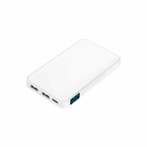 Внешний аккумулятор с подсветкой Ancor 5000 mAh, белый
