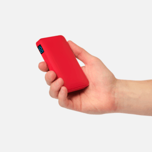 Внешний аккумулятор с подсветкой Ancor 5000 mAh, красный — изображение 7