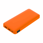 Внешний аккумулятор с подсветкой Ancor Plus 10000 mAh, оранжевый