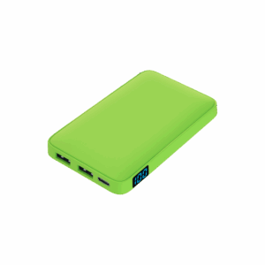 Внешний аккумулятор с подсветкой Ancor 5000 mAh, салатовый