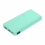 Внешний аккумулятор с подсветкой Ancor PD Plus 10000 mAh, бирюзовый