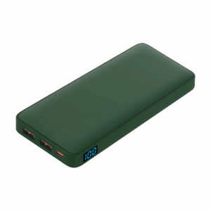 Внешний аккумулятор с подсветкой Ancor PD Plus 10000 mAh, зеленый