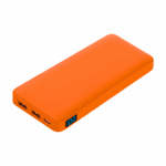 Внешний аккумулятор с подсветкой Ancor PD Plus 10000 mAh, оранжевый