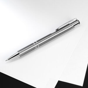 Шариковая ручка Alpha Neo, серая — изображение 4