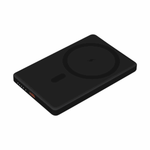Внешний аккумулятор Atlantis PD 5000mAh с функцией беспроводной зарядки 15W, черный