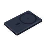 Внешний аккумулятор Atlantis PD 5000mAh с функцией беспроводной зарядки 15W, синий
