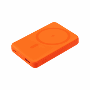 Внешний аккумулятор Largo PD 5000mAh с функцией беспроводной зарядки 15W, оранжевый