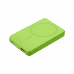 Внешний аккумулятор Largo PD 5000mAh с функцией беспроводной зарядки 15W, салатовый