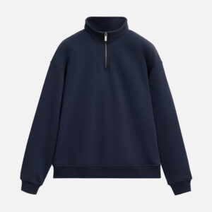 Толстовка на молнии унисекс FLOW, темно-синяя, размер XL/2XL — изображение 2