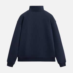 Толстовка на молнии унисекс FLOW, темно-синяя, размер XL/2XL — изображение 3