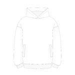 Худи оверсайз унисекс FUSION, белый, размер 3XL/4XL