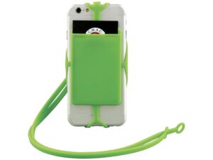 Картхолдер RFID со шнурком, лайм — изображение 2