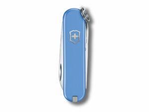 Нож-брелок VICTORINOX Classic SD Colors Summer Rain, 58 мм, 7 функций, голубой — изображение 2