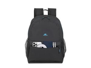 RIVACASE 5563 black Лёгкий городской рюкзак, 18л /12 — изображение 15