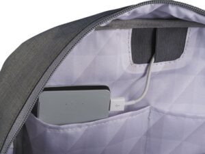 Рюкзак Zip для ноутбука 15, серый — изображение 6