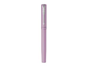 Ручка-роллер Parker Vector  XL Lilac CT, цвет чернил black, стержень: F, в подарочной упаковке. — изображение 5