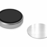 Магнитный держатель для телефона Magpin mini, черный/стальной
