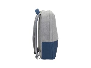 RIVACASE 7562 grey/dark blue рюкзак для ноутбука 15.6'', серый/темно-синий — изображение 6