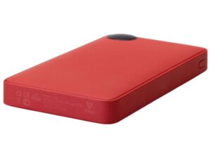 Внешний аккумулятор с дисплеем Mild, 10 000 mAh, красный — изображение 7