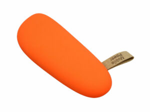PB_Small_stone Универсальное зарядное устройство power bank в форме камня. 2600MAH. Оранжевый — изображение 2