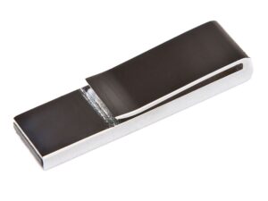 USB-флешка на 16 Гб в виде зажима для купюр, серебро — изображение 2
