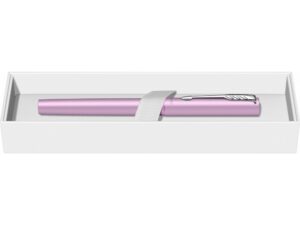 Ручка-роллер Parker Vector  XL Lilac CT, цвет чернил black, стержень: F, в подарочной упаковке. — изображение 12