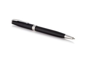 Ручка шариковая Parker Sonnet Core Matte Black CT, черный/серебристый — изображение 2