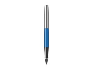 Ручка перьевая Parker Jotter Originals Blue Chrom CT, перо: F, цвет чернил: blue, в подарочной упаковке — изображение 4