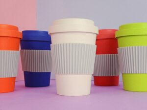 Термокружка Muffin из натуральных волокон, черный — изображение 3