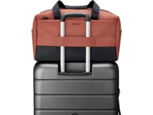 Сумка дорожная DELSEY, TURENNE, 26л, красно-коричневый — изображение 8