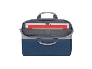 RIVACASE 7532 grey/dark blue сумка для ноутбука 15.6'' — изображение 11