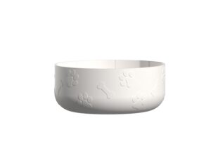 Бутылка для воды 2-в-1 Dog Bowl Bottle со съемной миской для питомцев, 1500 мл, белый — изображение 3