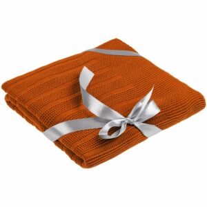 Плед Field, оранжевый — изображение 4