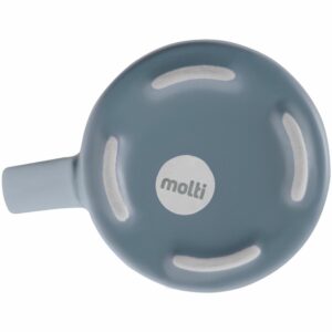 Кружка Modern Bell, матовая, серо-синяя — изображение 3