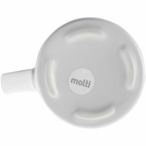 Кружка Modern Bell, матовая, белая — изображение 3