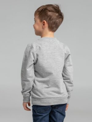 Свитшот детский Toima Kids, серый меланж — изображение 8
