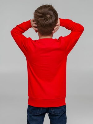 Свитшот детский Toima Kids, красный — изображение 8