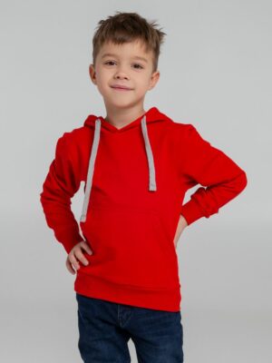 Толстовка с капюшоном детская Kirenga Kids, красная — изображение 6