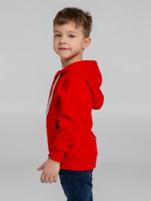 Толстовка с капюшоном детская Kirenga Kids, красная — изображение 7
