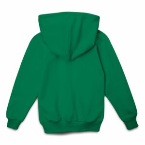 Толстовка с капюшоном детская Kirenga Kids, зеленая — изображение 2