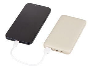 Внешний аккумулятор Reserve Pro, 10 000 mah, бежевый — изображение 2