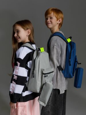 Детский рюкзак Base Kids с пеналом, темно-синий — изображение 11