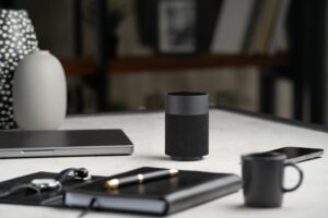 Беспроводная колонка Uniscend Tappy, черная — изображение 6