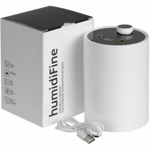 Переносной увлажнитель-ароматизатор humidiFine, белый — изображение 10