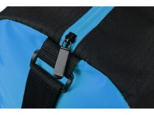 Сумка спортивная Master с цветными молниями, неоново-голубой — изображение 5
