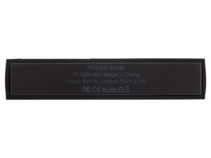 Портативное зарядное устройство Edge Black, 10000 mAh — изображение 5